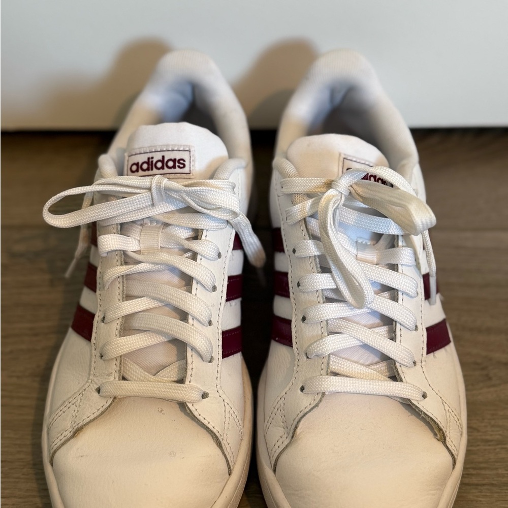 Adidas White and Gray Sneakers - Picture 2 of 7